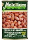 VÝPRODEJ - Metelliana – Hnědé fazole Borlotti 2600 g 